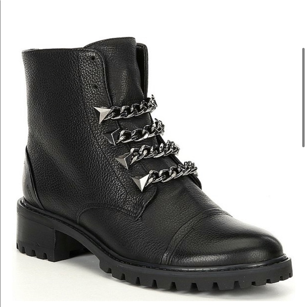 SCHUTZ
Women's Jeh Chain Combat Booties